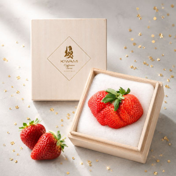 【12月～4月発送予定：送料込み】あまおう「極」特大粒（化粧箱・55g〜79g）・いちご（うるう農園）